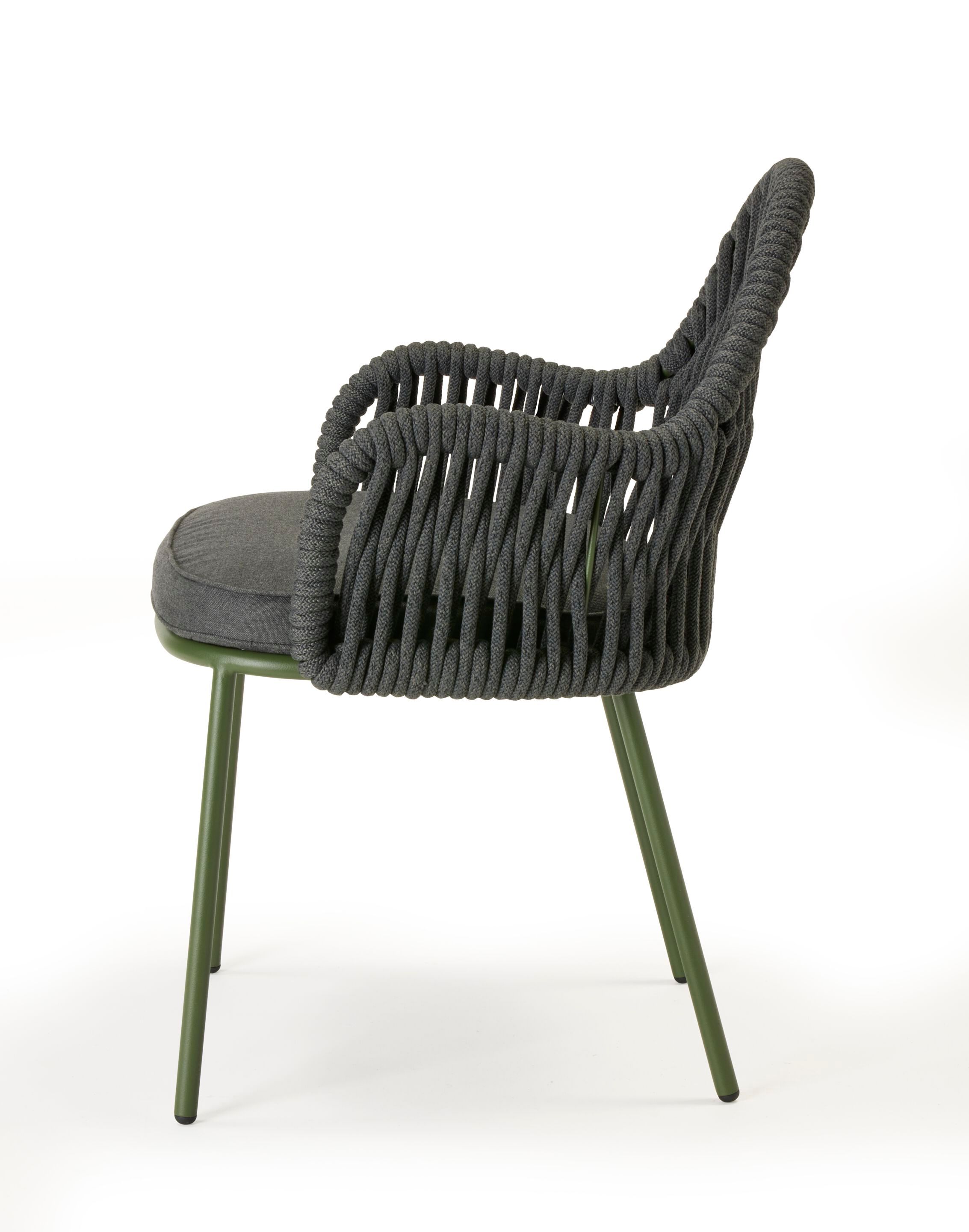 Металлический садовый стул с подлокотниками S-CAB Мальвазия ARCH-00042815 - Вид №6