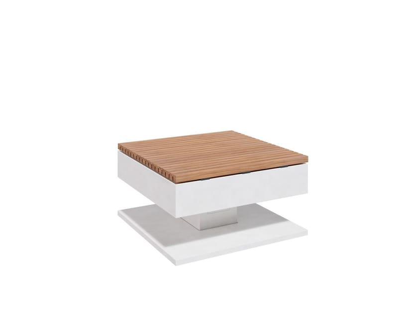 Наружное сиденье из бетона и дерева amop Plano ARCH-00032137