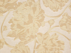 Жаккардовая ткань с цветочным рисунком