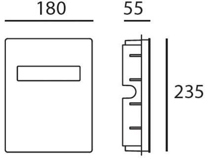 Artemide Настенная светодиодная лестница из литого под давлением алюминия Nuda sun-id-1443587 - Вид №3