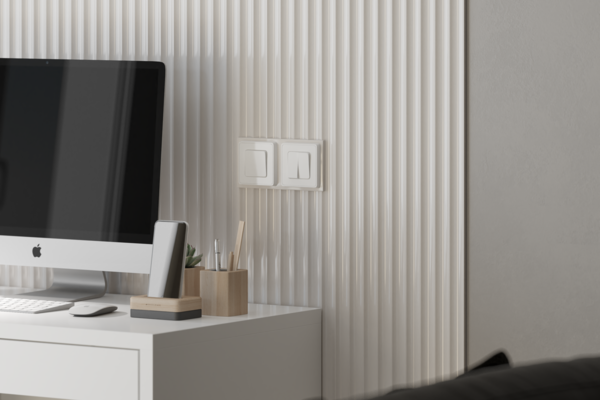 Стеновая 3D панель из реек  AP122506.91 HANNAHHOLZ  - Вид №2