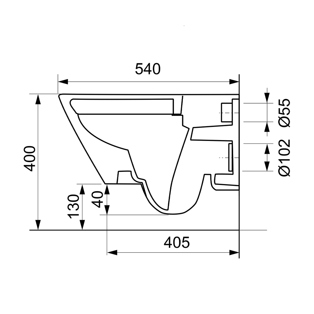 9400412.WCD Комплекты из инсталляций, панелей смыва и унитазов Duravit D-Neo Tece  - Вид №6