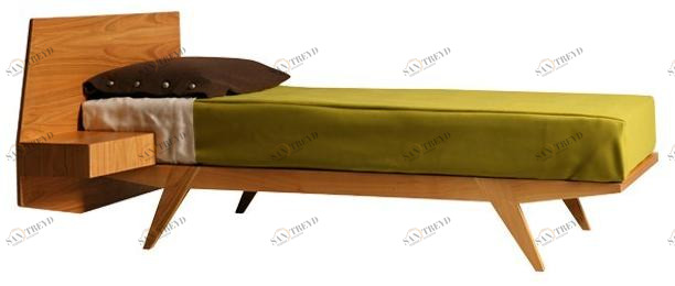 Morelato Кровать Cherry со встроенными прикроватными тумбочками Giò Art. 2884 GIO