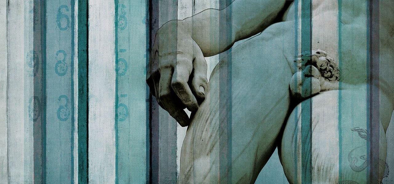 Виниловые или стекловолоконные обои N.O.W. Edizioni DAVID / ACADEMY STRIP ARCH-00034913 - Вид №2