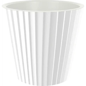 Горшок цветочный Engreen Sand D190 ø19 h17.7 см 3.3л пластик белый