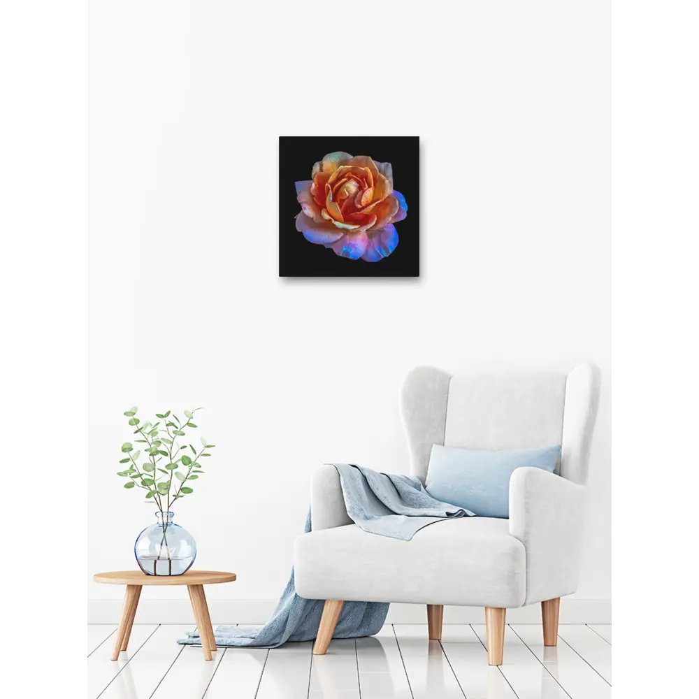 Картина на стекле Цветочная фантазия 3 30x30 см 83515673 STLM-2206359 POSTERMARKET  - Вид №4
