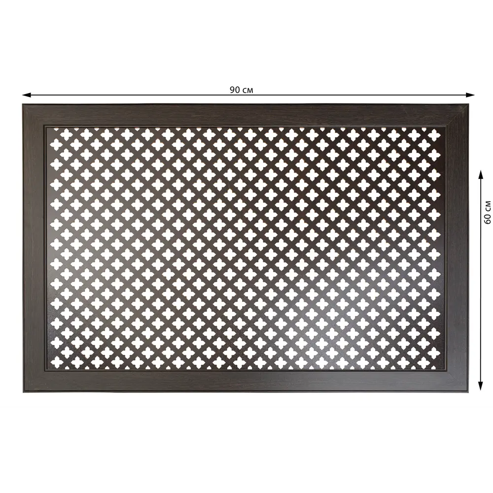 Экран радиатора для радиатора Готико 60x90 см МДФ цвет венге 89414157 STLM-2084197 Santreyd  - Вид №5