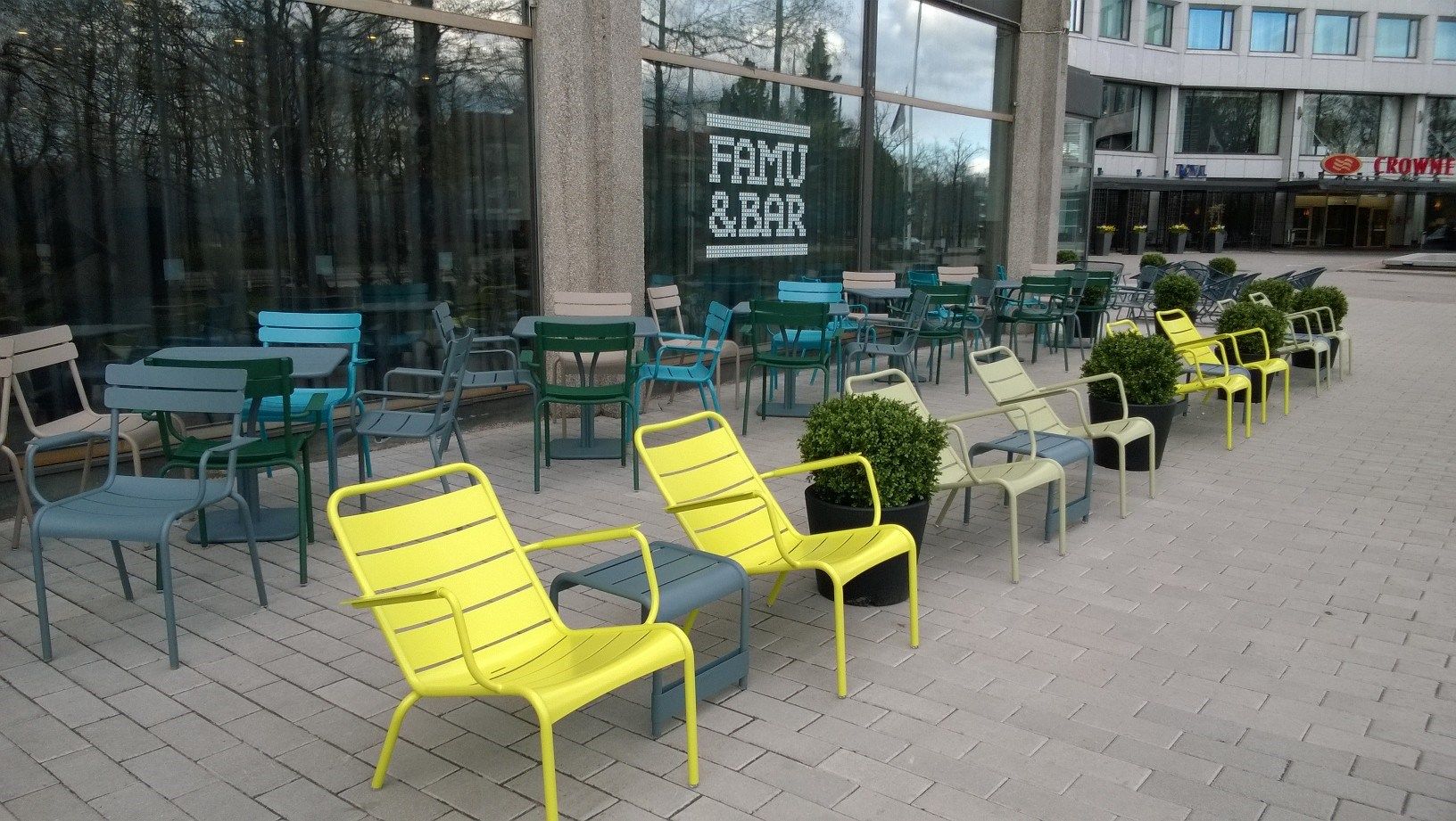 Алюминиевый квадратный садовый стол Fermob Luxembourg ARCH-00050353 - Вид №1