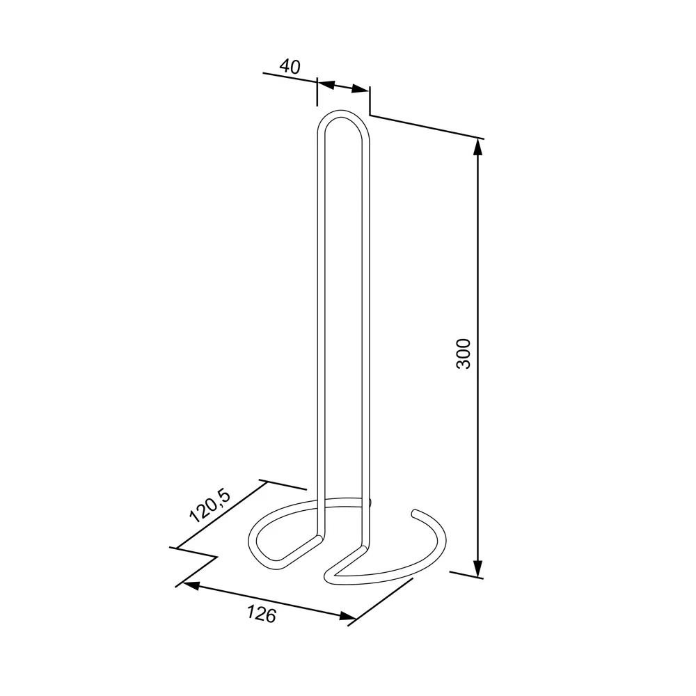 DELINIA — Настольный держатель для бумажных полотенец в стиле минимализм 85432798 STLM-0062746 - Вид №6