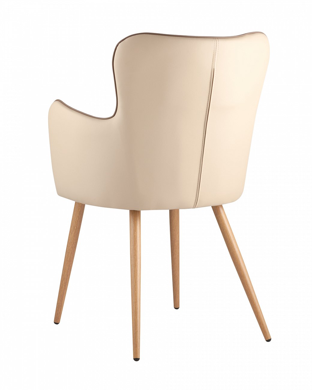 Стул с подлокотниками мягкий коричневый "Космос" STOOL GROUP ДИЗАЙНЕРСКИЕ 00-3881962 Коричневый  - Вид №4