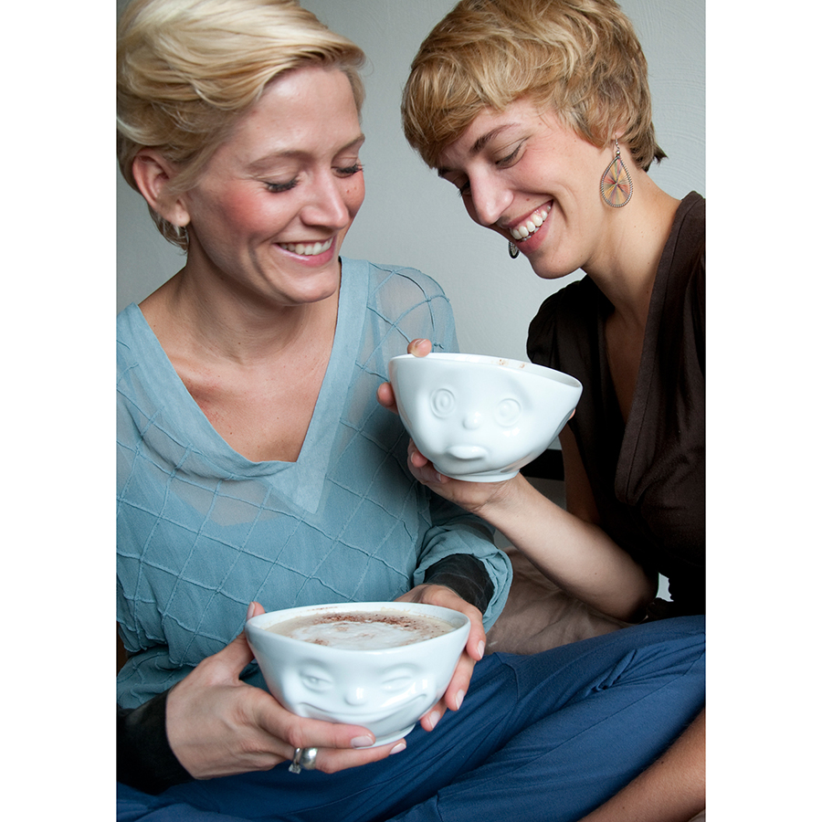 T01.02.01 Чаша tassen sulking 500 мл белая Tassen by FIFTYEIGHT PRODUCTS  - Вид №2