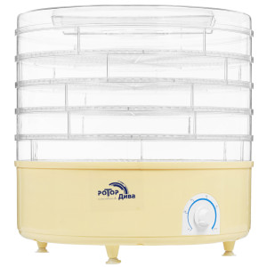 8157331 Сушилка для овощей и фруктов Ротор Дива СШ-007-06 желтый