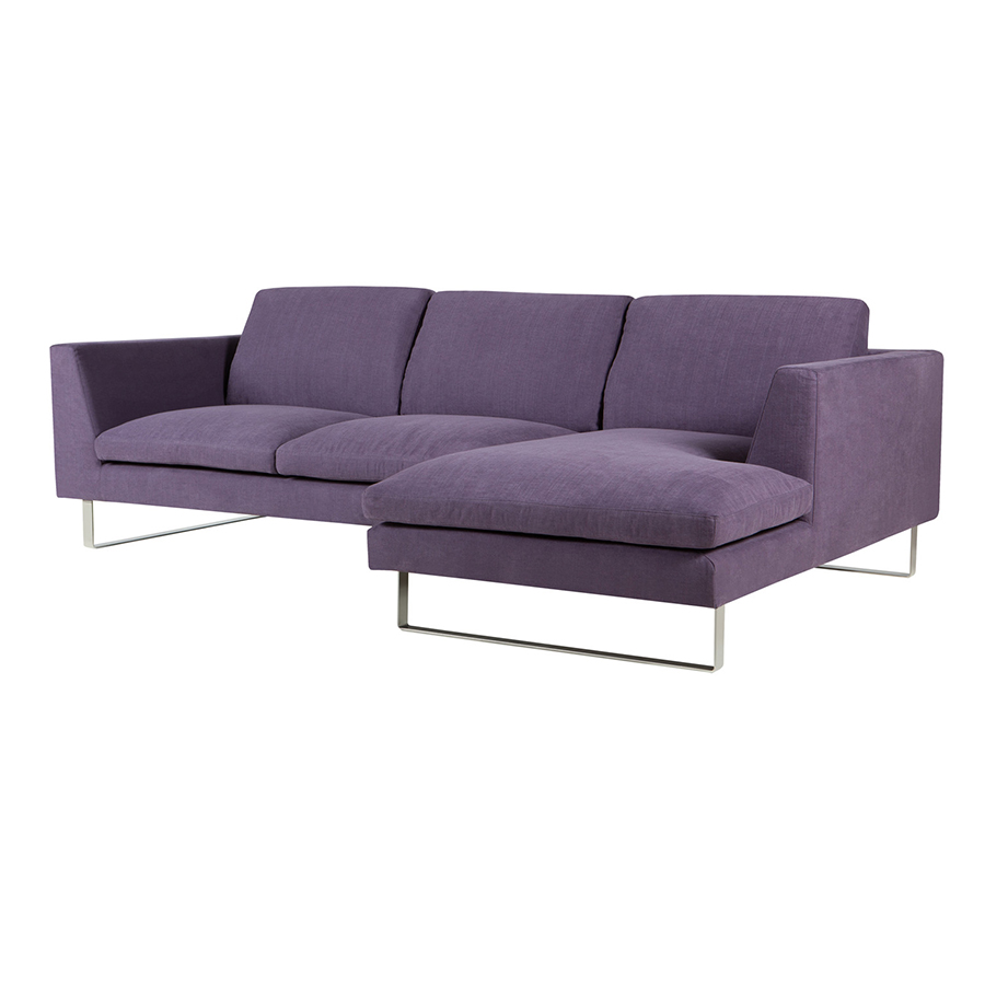 Угловой диван правый TOKYO сливовый Sits S1662 - Вид №5