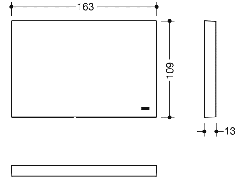 900.51.00240 Крышка монтажной пластины HEWI System 900 - Вид №2
