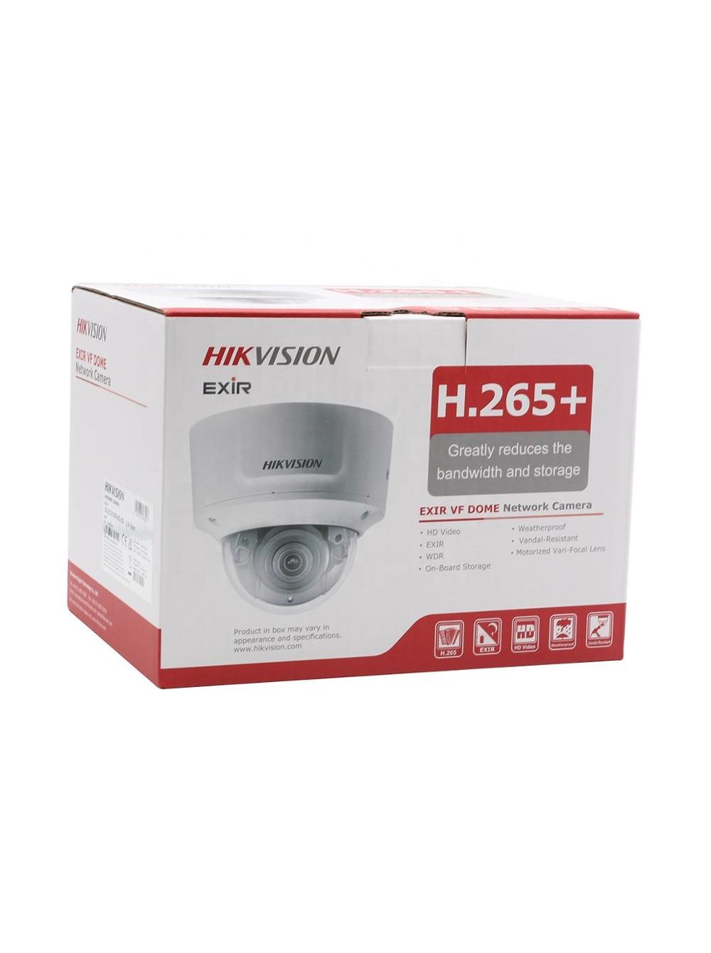 DS-2CD2743G0-IZS 4мп уличная купольная ip-камера, exir ик 30м, 1/3" cmos, f=2.8-12м, угол 98°~28°, мех. ик-фильтр, 0.01лк@f1.2, h.265/h.265+/h.264/h.264+/mjpeg, 2688×1440@25к/с, wdr 120дб, 3d dnr, blc, roi, microsd, аудио 1/1, трев 1/1, 1 rj45, dc12в/poe( Santreyd  - Вид №7