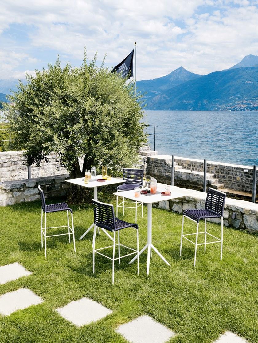 Potocco Высокий табурет со спинкой Aria 864/s - Вид №3