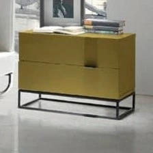 Тумбочка прикроватная желтая Estetico от Angel Cerda ANGEL CERDA  241852 Желтый