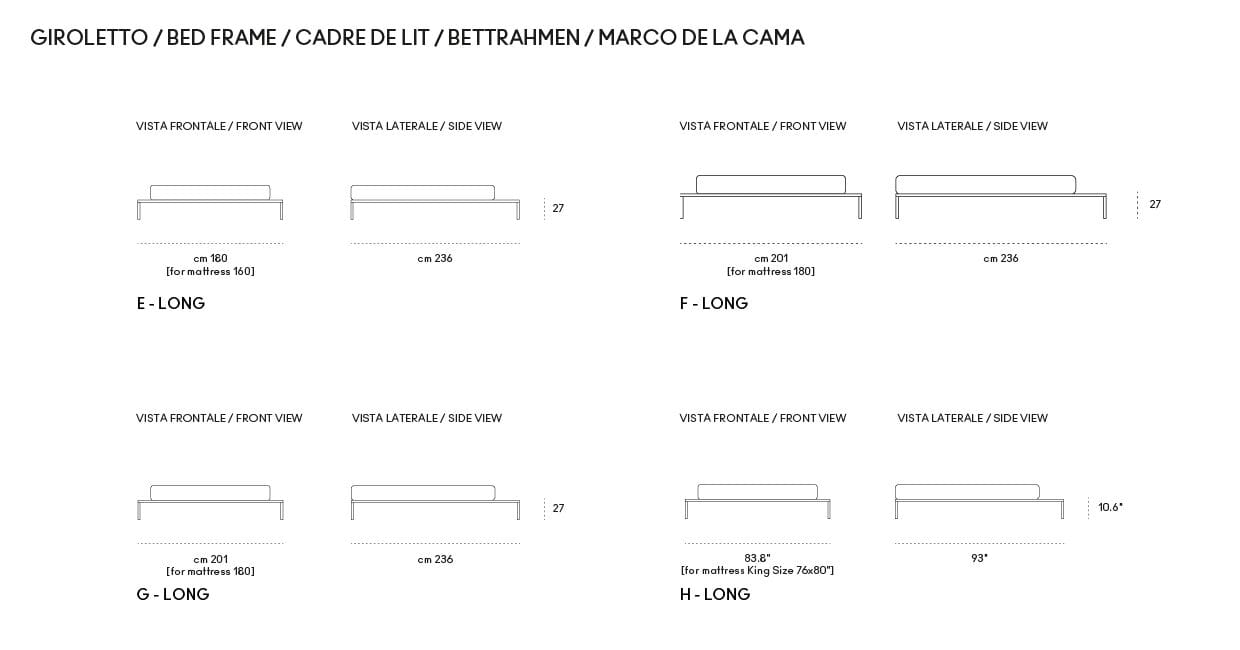 Деревянная двуспальная кровать со стенным изголовьем Casamania & Horm Twine L ARCH-00144389 - Вид №4
