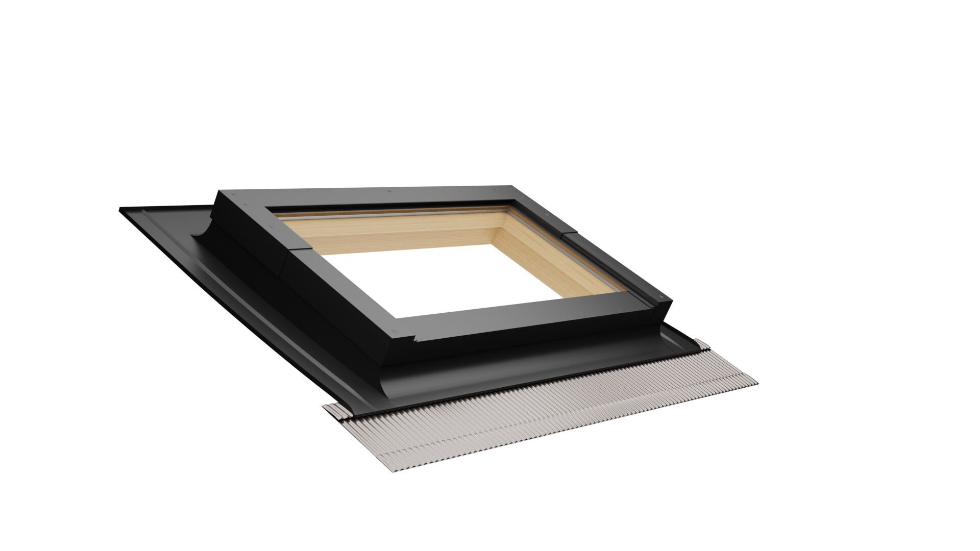 Алюминиевое и деревянное окно с навесной крышей Emica среда обитания ARCH-00060948 - Вид №6