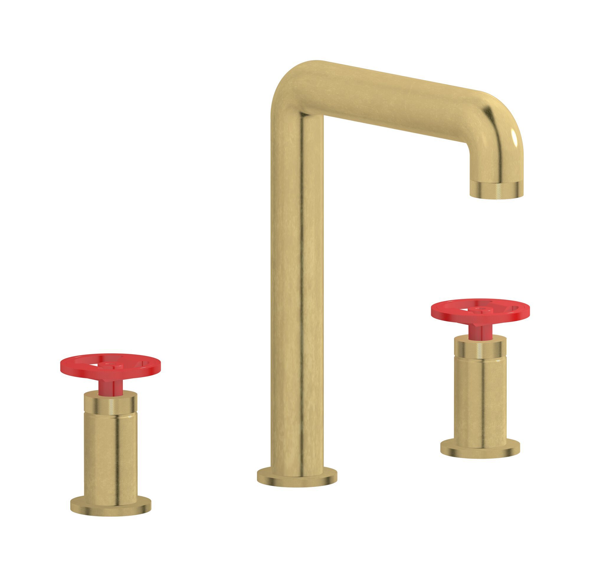 Смеситель для раковины с 3 отверстиями для пола с автоматическим сливом IB Bold ARCH-00028947 - Вид №13