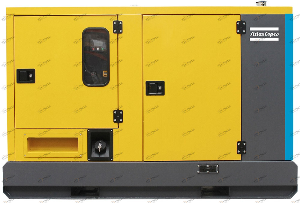 Генератор дизельный Atlas Copco QES 65 в кожухе sun-id-1034689