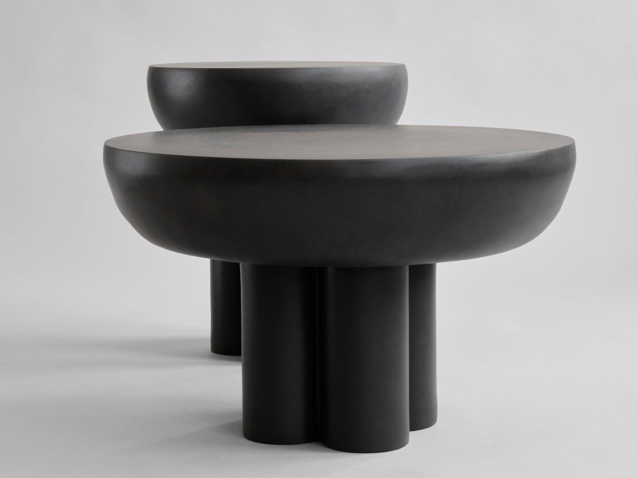 Круглый журнальный столик из волокнистого бетона 101 Copenhagen Crown ARCH-00009162 - Вид №5