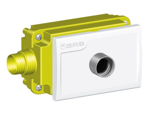 Утопленный изогнутый газовый фитинг