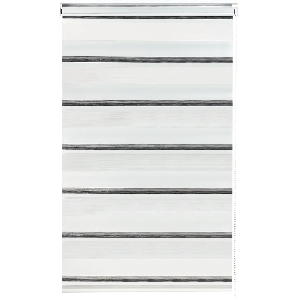 Штора рулонная день-ночь Лечче 55x160 см серо-молочная MIAMOZA STLM-2148461