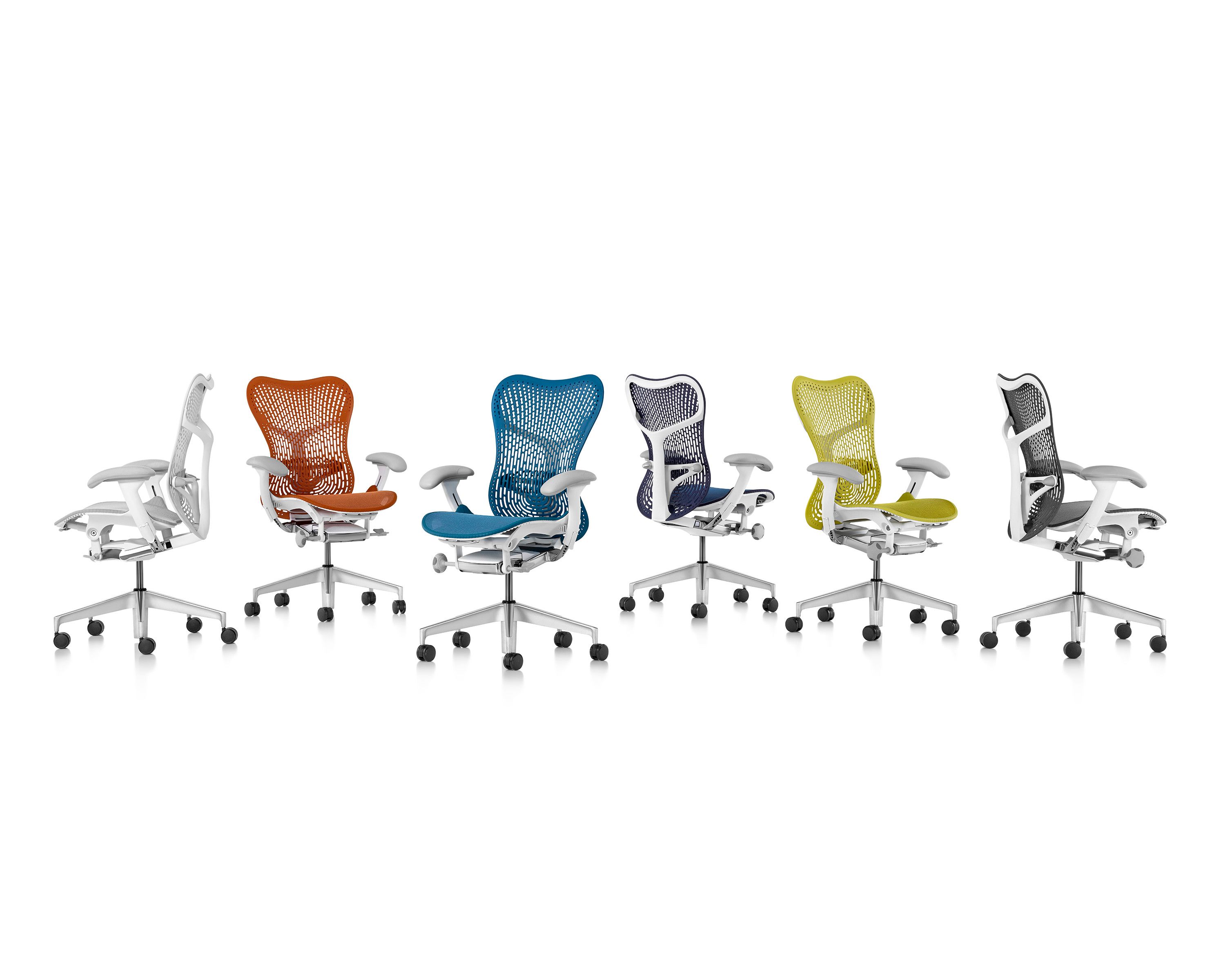 Triflex полимер поворотный эргономичный офисный стул Herman Miller Mirra 2 ARCH-00071795 - Вид №30