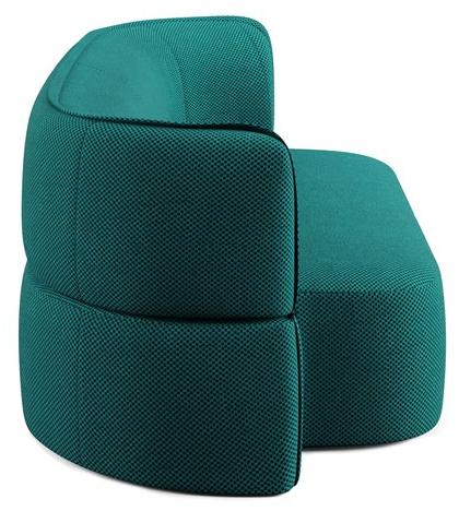 Liu Jo Living Collection Диван-трансформер из ткани Ce ci un caillou sun-id-1487730 - Вид №2