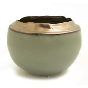 Ваза малая 22,5 см "Нефрит" UNICO ДИЗАЙНЕРСКИЕ 255417 Зеленый