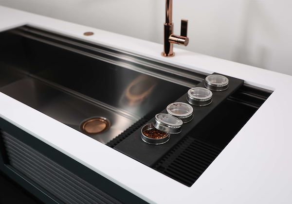 1049856 Раковина Happy Hour Gun Metal - 1049 856 Fosterspa  - Вид №6