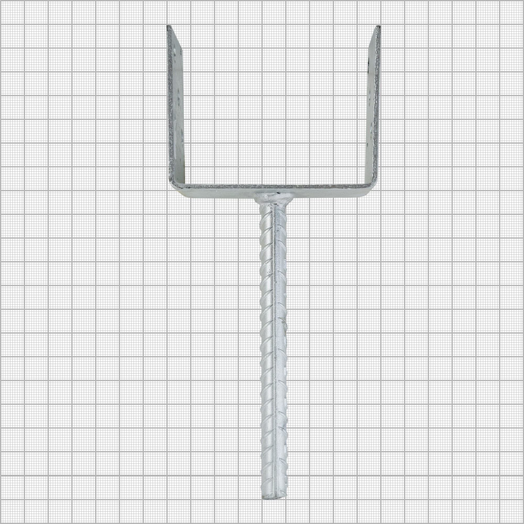 16406873 Опора бруса закладная 121х60х300х4 Santreyd  - Вид №3