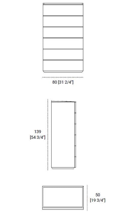 Комод из ясеня Morelato ELLA ARCH-00112543 - Вид №3