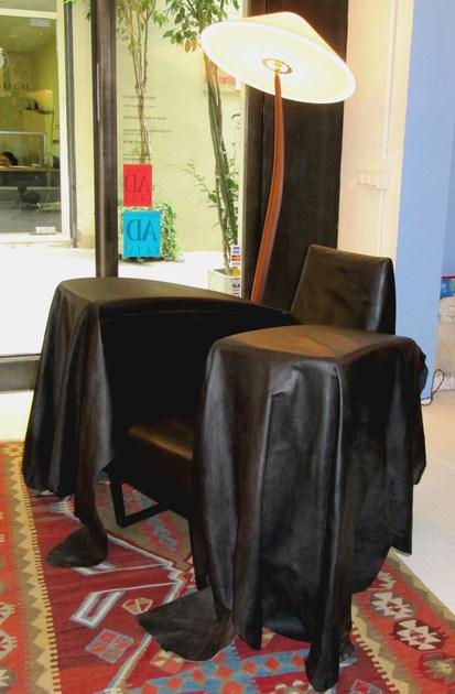 ICI ET LÀ Стальное кресло с подлокотниками sun-id-1470706 - Вид №2