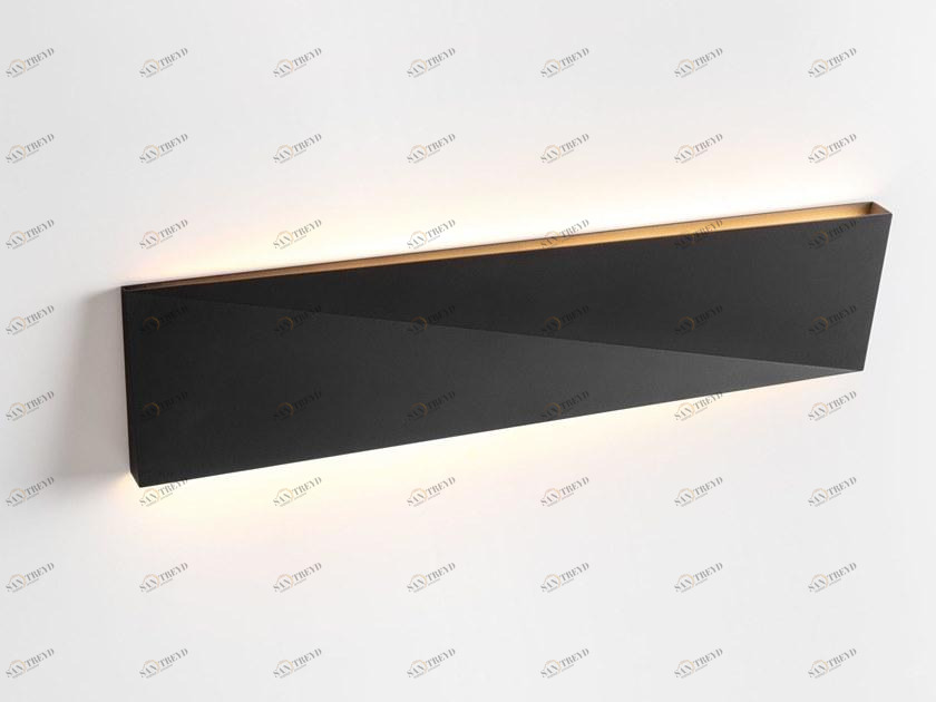 Modular Lighting Instruments Светодиодный настенный светильник из алюминия с порошковым покрытием Dent sun-id-1435080
