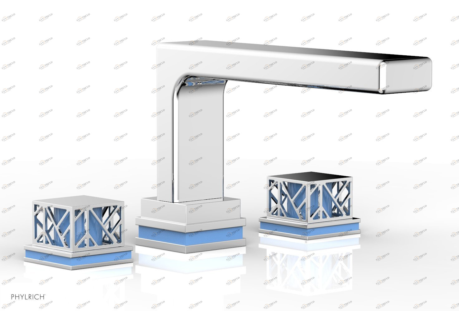 Смеситель для ванны JOLIE Phylrich  222-41-026X043 Хромированный