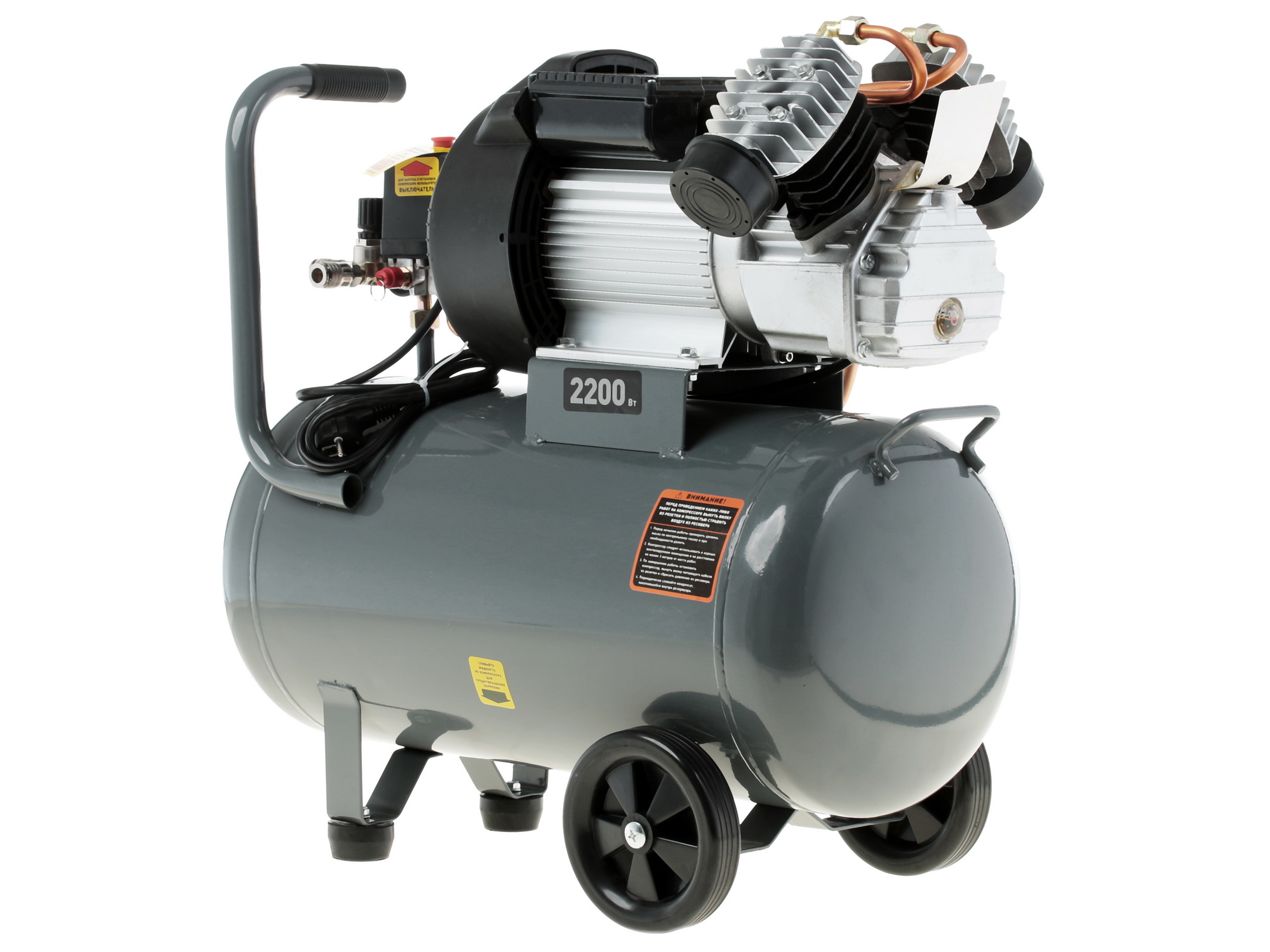 Компрессор поршневой масляный Парма K-2200/50КМ 1081889 STDN-0030117 - Вид №4