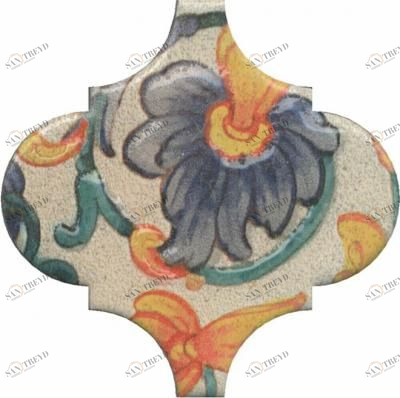 OP\A162\65000 Декор Арабески котто орнамент 6,5*6,5 Kerama Marazzi sun-id-317278