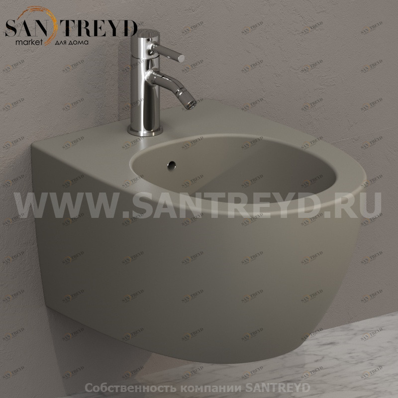 MDS10CC Биде подвесное 4ALL Ceramica Globo