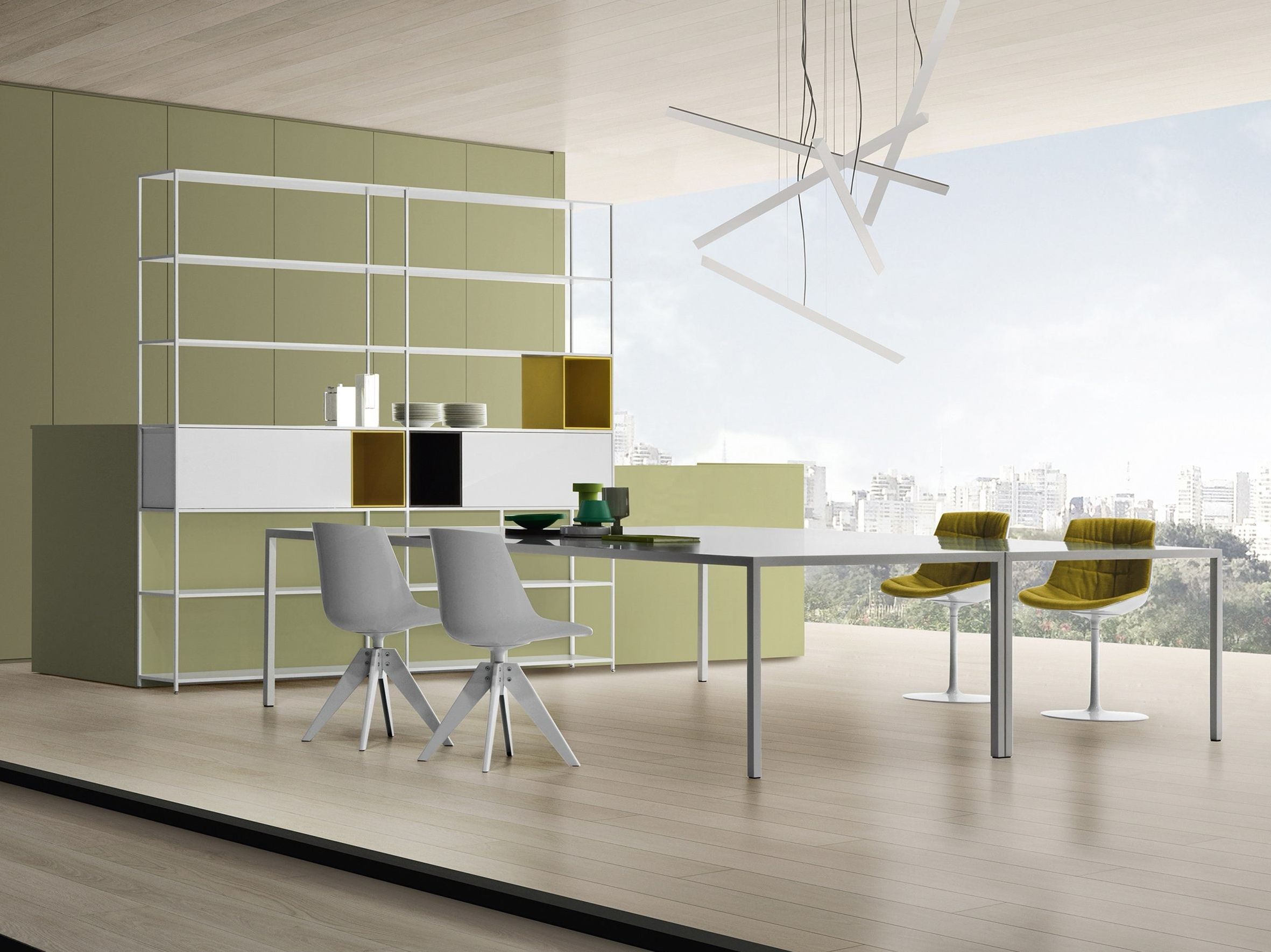 Прямоугольный стол MDF Italia ARCH-00124522