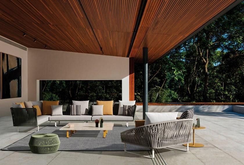 Kettal Садовый журнальный столик из мрамора Bitta #70704 - Вид №4