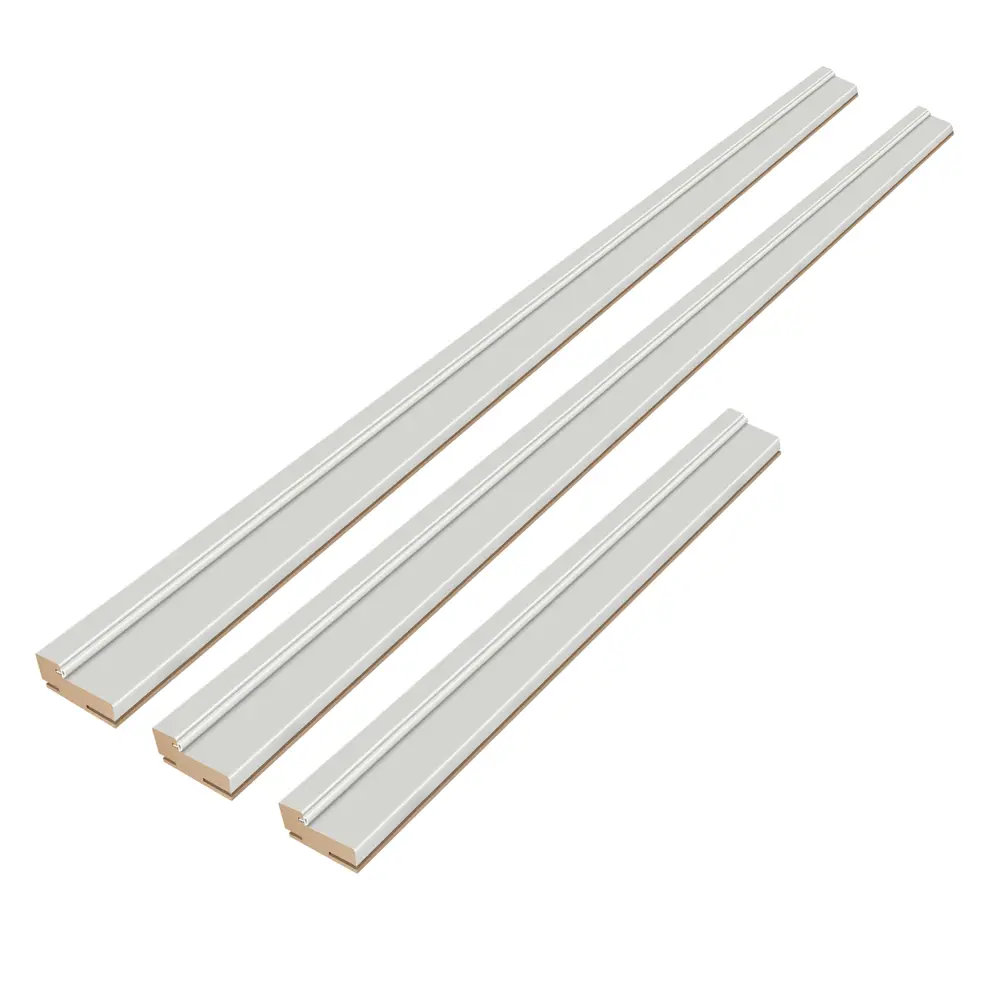 Дверная коробка Паудер телескопическая 2070x70x32 мм Hardflex цвет коричневый KREAFORTA STLM-2123392 - Вид №1