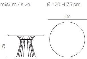 Gruppo Tomasella Круглый стол Brigitte sun-id-1452807 - Вид №2