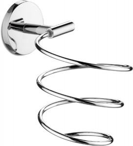 5055(13) Gedy, держатель для фена с круглым держателем, цвет хром