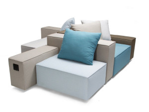 Модульный тканевый диван