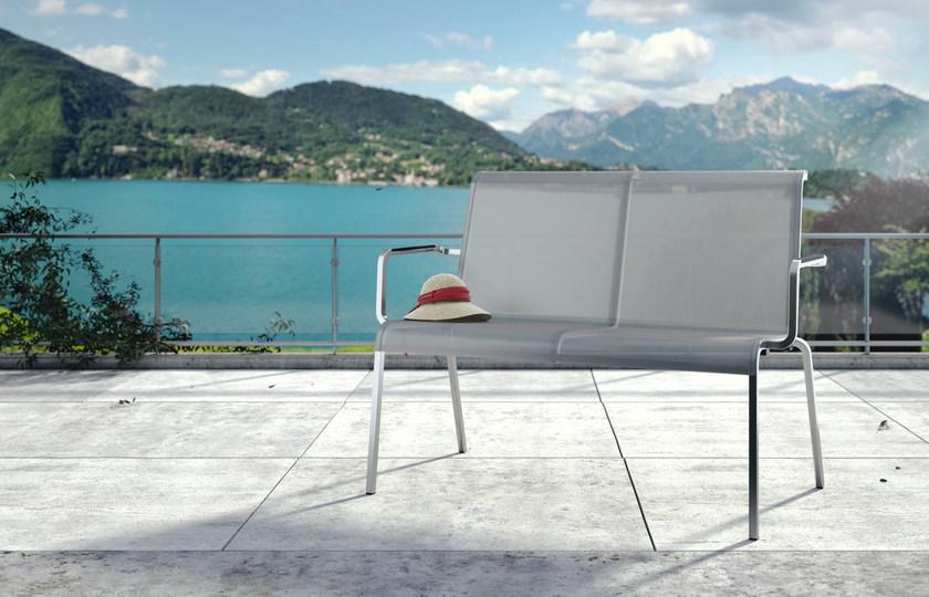 FISCHER MÖBEL Садовая скамейка с подлокотниками Modena sun-id-1479733 - Вид №1