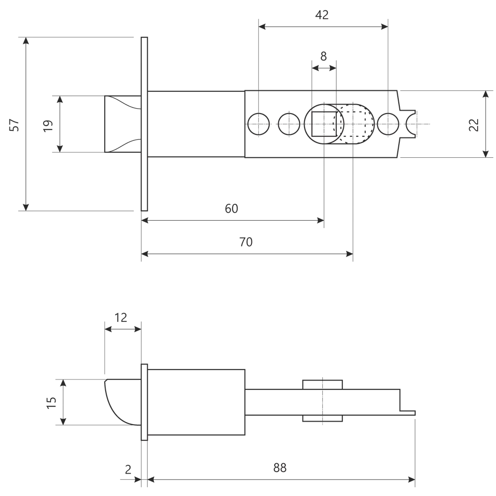 ARMEX Ручка-кноб шарообразная с фиксатором черная матовая 85088980 STLM-0058602 - Вид №5