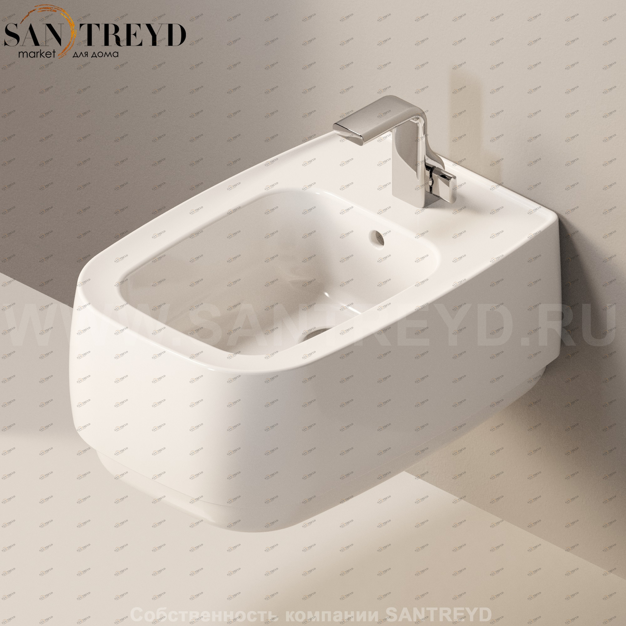 FG2189016 Биде подвесное Flag Ceramica Flaminia