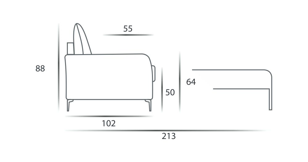 Диваны Divano 2 Posti Spaziorelaxitalia  Londra Londra Divano 2 Posti - Вид №4